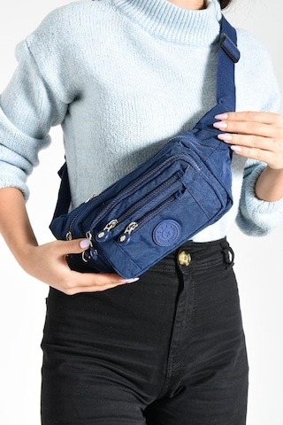 Unisex Bel Çantası Free Bag Klinkır Kumaş Hafif Yağmur Geçirmez Kumaş Çok Cepli 001