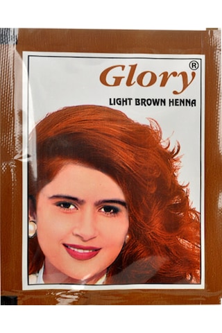 Glory Açık Kahverengi Hint Kınası (Light Brown Henna) 10 Gr Paket