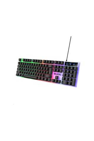 Maxgo 3111 Işıklı Q Klavye - Mouse - Rgb Aydınlatmalı Türkçe Klavye- Oyuncu Klavyesi