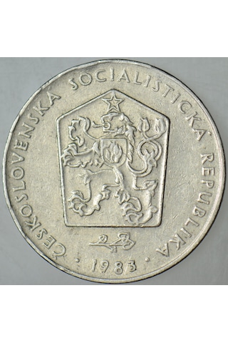 Çekoslovakya 2 Koruna 1983 Sosyalist Dönem.