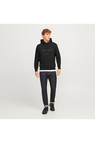 Jack & Jones Jack&jones Jorfrederiksberg Erkek Sweatshirt 12270541 Siyah