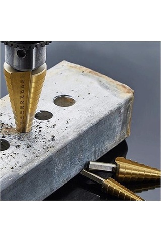 6 Parça Kademeli Matkap Ucu Seti - 9044906980333do Çok Renkli