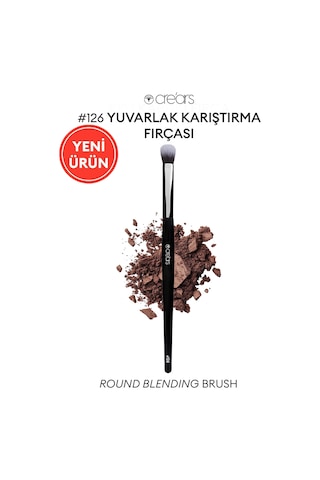 Yuvarlak Karıştırma Fırçası Cre'ars Round Blending Brush 126