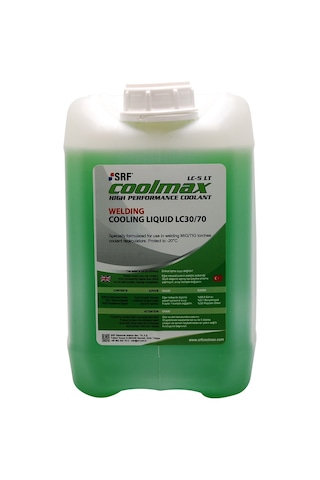 Srf Coolmax Tig-Mig Kaynak Torç Soğutma Sıvısı 5 Lt