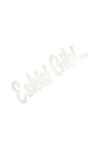 Etiketçiler Özel Eskisi Gibi Sticker - Özel Tarasım Hologram Sticker - Eskisi Gibi Sticker 1 Adet