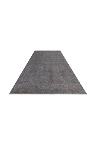 Eko Halı Taftan Tf 02 D.grey Bronze Pakistan Overdyed Tarzı Özel Hav Vermeyen Ve El Emeği İle Özel Tezgahlarda Üretilen Uşak Halısı