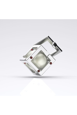 Gerçek Istiridye Yakut Küp Inci Kolye Seti Aaa Kalite Akoya