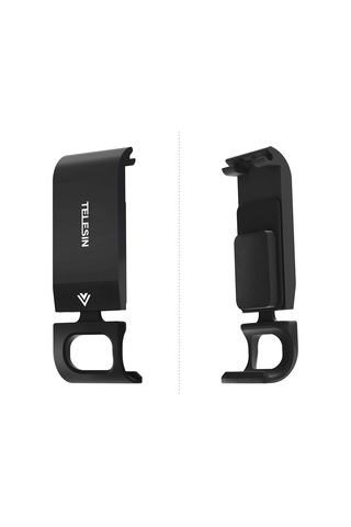 Jeemson Telesın Alüminyum Gopro Hero 9 Uyumlu Şarj Edilebilir Yan Kapak Model Gp-clc-902