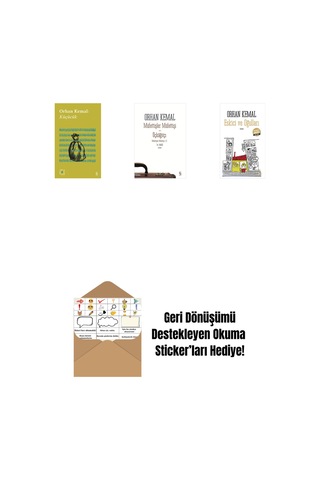 Everest Açıkhava 13 - Küçücük + Müfettişler Müfettişi - Üçkâğıtçı 2 Kitap Bir Arada + Eskici Ve Oğulları Midi Boy + Okuma Sticker'ları