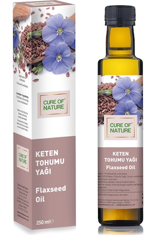 Cure Of Nature Keten Tohumu Yağı 250 ML