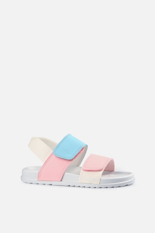 Vicco Krixi Hafif Kız Çocuk Beyaz/pembe Sandalet Beyaz - Pembe