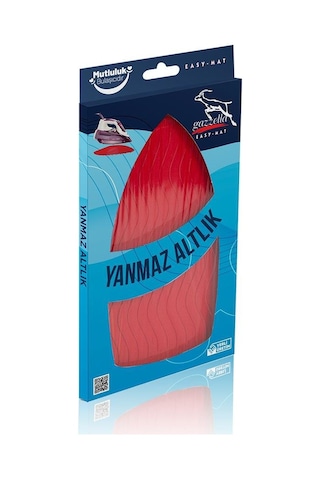 Gazzella Easy- Mat Silikon Ütü Altlığı Kırmızı 1 Bilgisayar