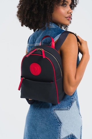 U.s. Polo Assn. Kadın Sırt Çanta Lacivert-kırmızı Us25276 Lacivert