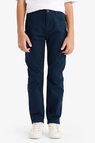 Defacto Erkek Çocuk Düz Paça Gabardin Pantolon X4224a626spnv146 Lacivert-nv146