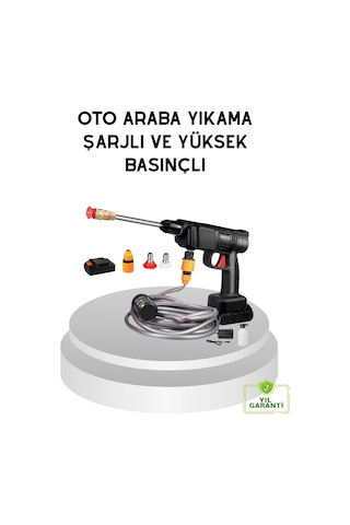 Mey İthalat Taşınabilir Akülü Araba Yıkama Makinesi 1.7 Mpa Basınçlı Ve Ergonomik Tasarımlı