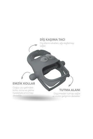 Mey İthalat Diş Kaşıyıcı Gri Diğer