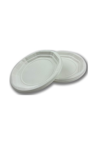 Plastik Tabak 19cm 50 Adet