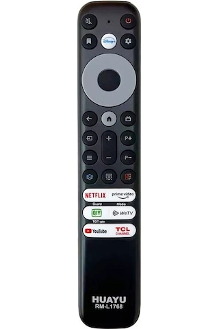 Tcl Rm-l1768 Rc902v Rmr1 Ses Komutsuz Lcd Led Tv Kumandası