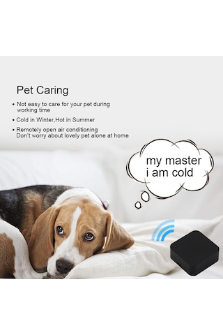 Shineyee Tuya Wifi Akıllı Sesli Entegre Kumanda, Ev Aletlerini Klima, Tv, Stb 38khz İle Kontrol Et, Google Home/alexa Desteği, 2.4g Wi-fi, Tuya Uygulaması - Wifi-rf