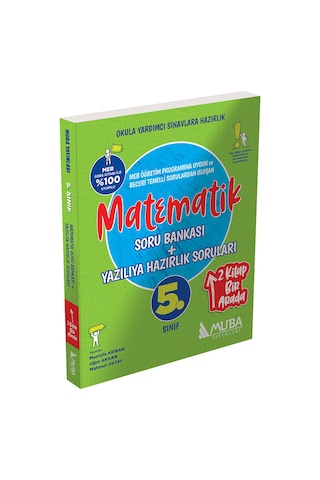 0516 - 5. Sınıf Matematik Soru Bankası + Yazılıya Hazırlık Sorula