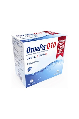 Omepa Q10 Ubiquinol Avantajlı Paket 90 Kapsül