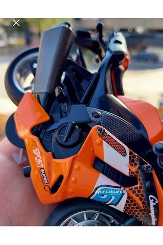 Honda Cbr Oyuncak Motor Diecast Motorsiklet Metal Model Araç Çek