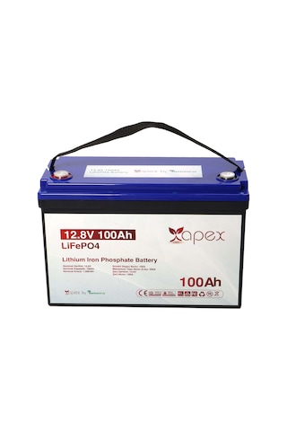 Apex 12.8v 100ah Lityum Akü Lifepo4