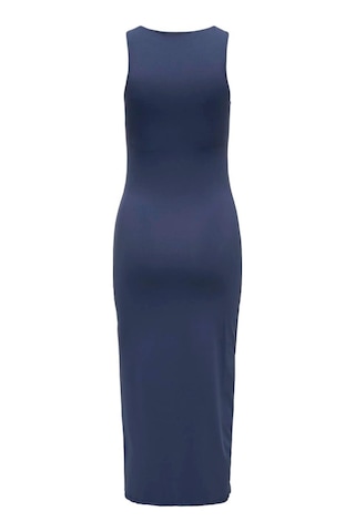 Onlea S/l Long Slıt Dress Jrs Lacivert Cok Renklı