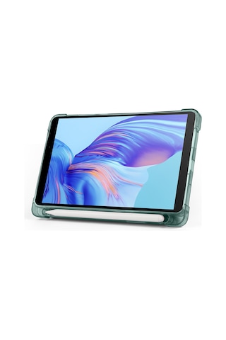 Honor Pad X7 8.7 Jms-w09 Kılıf Kalem Bölmeli Trifolding Case
