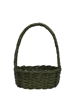 E38 El İşçiliği Kağıt İp Sepet Örgü 19 19 Cm - 6174 Karışık