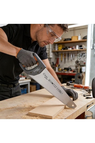 Kgsw-7402 El Testeresi 400mm / 300mm Çelik Bıçak Ergonomik Sap