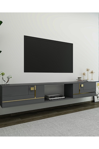 Kodakl3ct Duvara Montaj Tv Sehpası Beyaz-beyaz Beyaz-beyaz