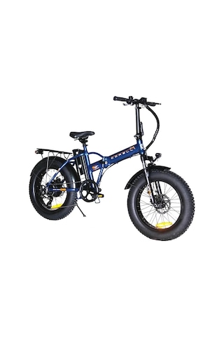 Corelli Vonıq Fat Bıke Elektrikli Katlanır Bisiklet 42cm Md 20 Jant 8 Vites Navy Blue Çok Renkli