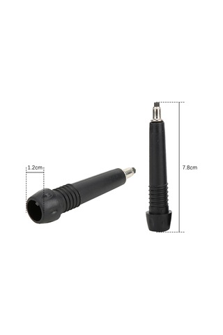 Alpenstock Yedek Uçları 4 Parça Taşınabilir Yürüyüş Bastonları Çok Renkli