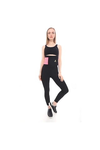 Sh Mağazacılık Unisex Termal Terleten Pembe Bel Korse Kemer Pembe