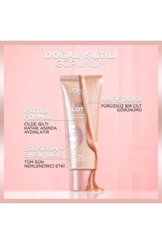 Glotion All-ın-one Doğal Işıltı Aydınlatıcı Losyon - 902 Light Glow Genel