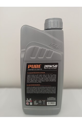 Ccp Pure Semi Synhetic 20W-50 Motor Yağı 1 L