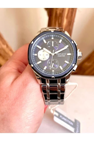 Ferrucci Fc70254 Function Erkek Kol Saati Silver Renk Çelik