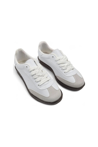 Retrowalk Beyaz Retro Rahat Kadın Sneaker Spor Ayakkabı Beyaz