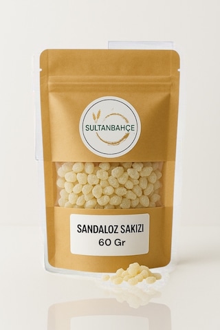 Sultanbahçe Sandaloz Sakızı 60 Gr - Doğal Ağaç Reçinesi - Katkısız & Elenmiş