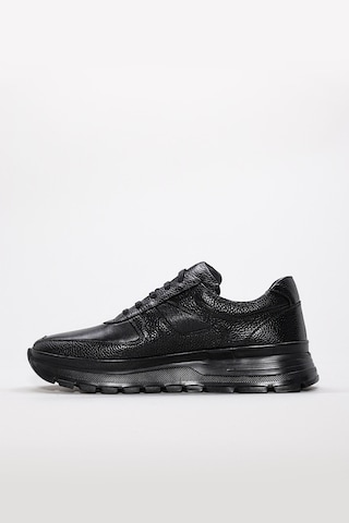 Fast Step Hakiki Deri Erkek Casual Ayakkabı 214ma5028 Siyah