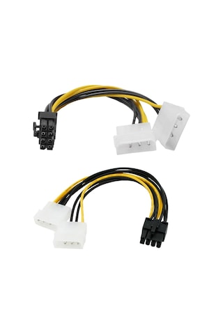 Ancheyn 8 Pin Pci Express Ekran Kartı Power Güç Çoklayıcı Çeviric