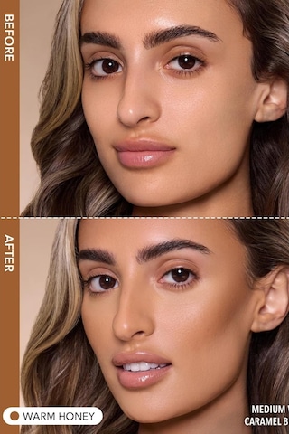 Sheglam Precision Sculpt Sıvı Kontur Duo Hassas Uygulama İçin Çift Uçlu Aplikatör İle Makyaj Makyaj Setleri Warm Honey