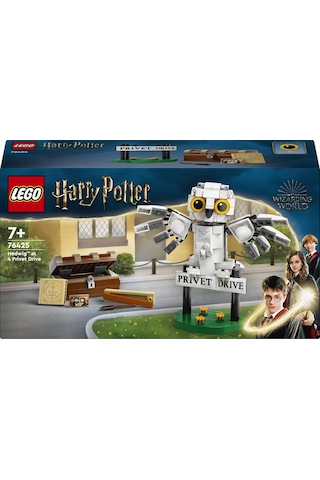 LEGO® Harry Potter™ Hedwig™, Privet Drive 4 Numara’da 76425 7+ Yaratıcı Oyuncak Yapım Seti - 337 Parça