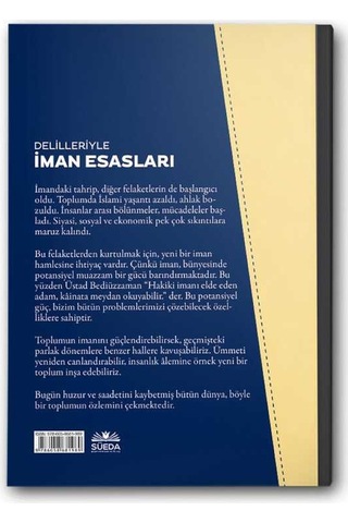 Delilleriyle İman Esasları - Türkçe - İdris Tüzün - Süeda Yayınları