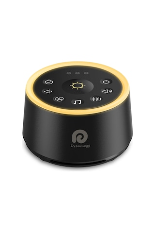 Dreamegg D1 Ses Makinesi - Bebekler İçin Gece Işıklı - Siyah