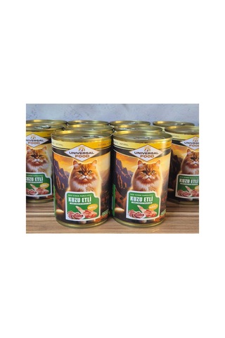Parça Kuzu Etli Tam Yaş Mama Natural Premıum 2x400 Gr Yetişkin Kedi