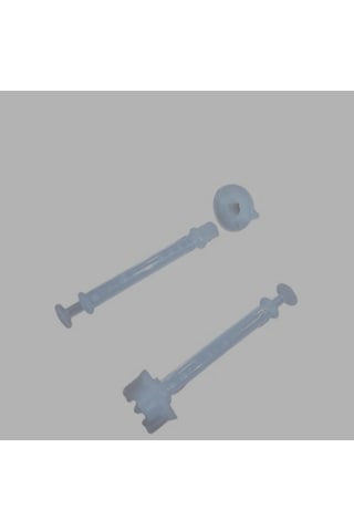 Upeka Gözlük Stand Burunluk Gözlük Askılığı Boy 8 Cm 100 Adet Beyaz