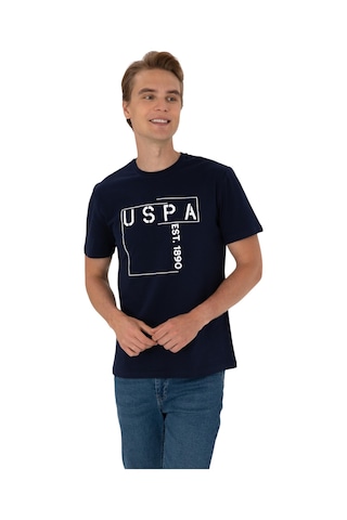U.S. Polo Assn. Erkek Regular Fit Bisiklet Yaka Tişört Lacivert