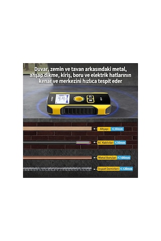 Wd-01 Metal Dedektörü Duvar Tarayıcı